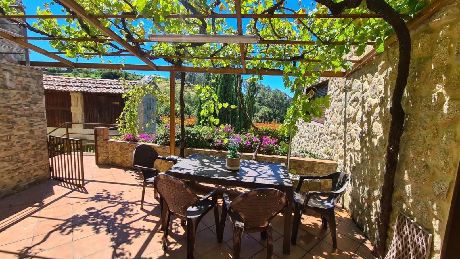 La Caniza Casa Rural O Carballo Da Pedra מראה חיצוני תמונה