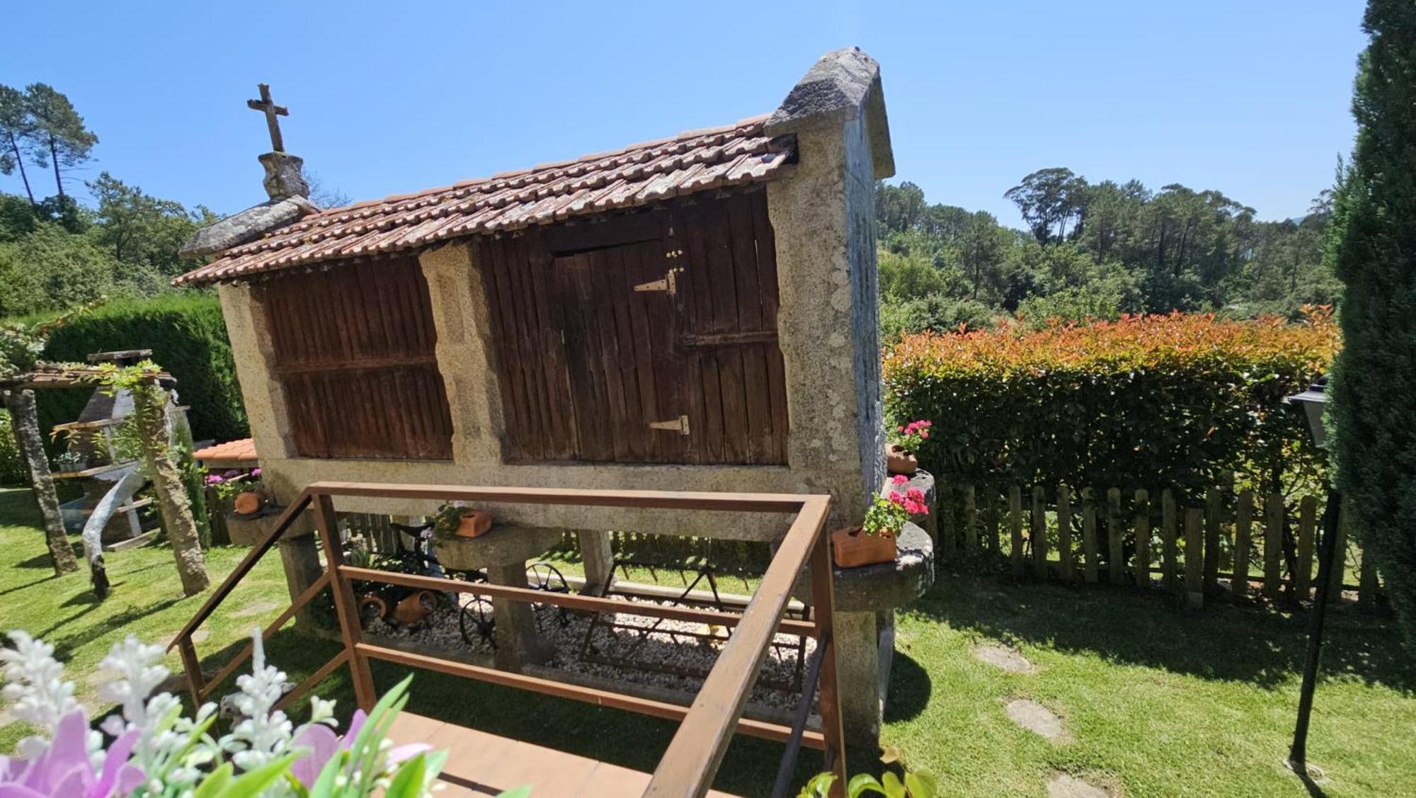 La Caniza Casa Rural O Carballo Da Pedra מראה חיצוני תמונה