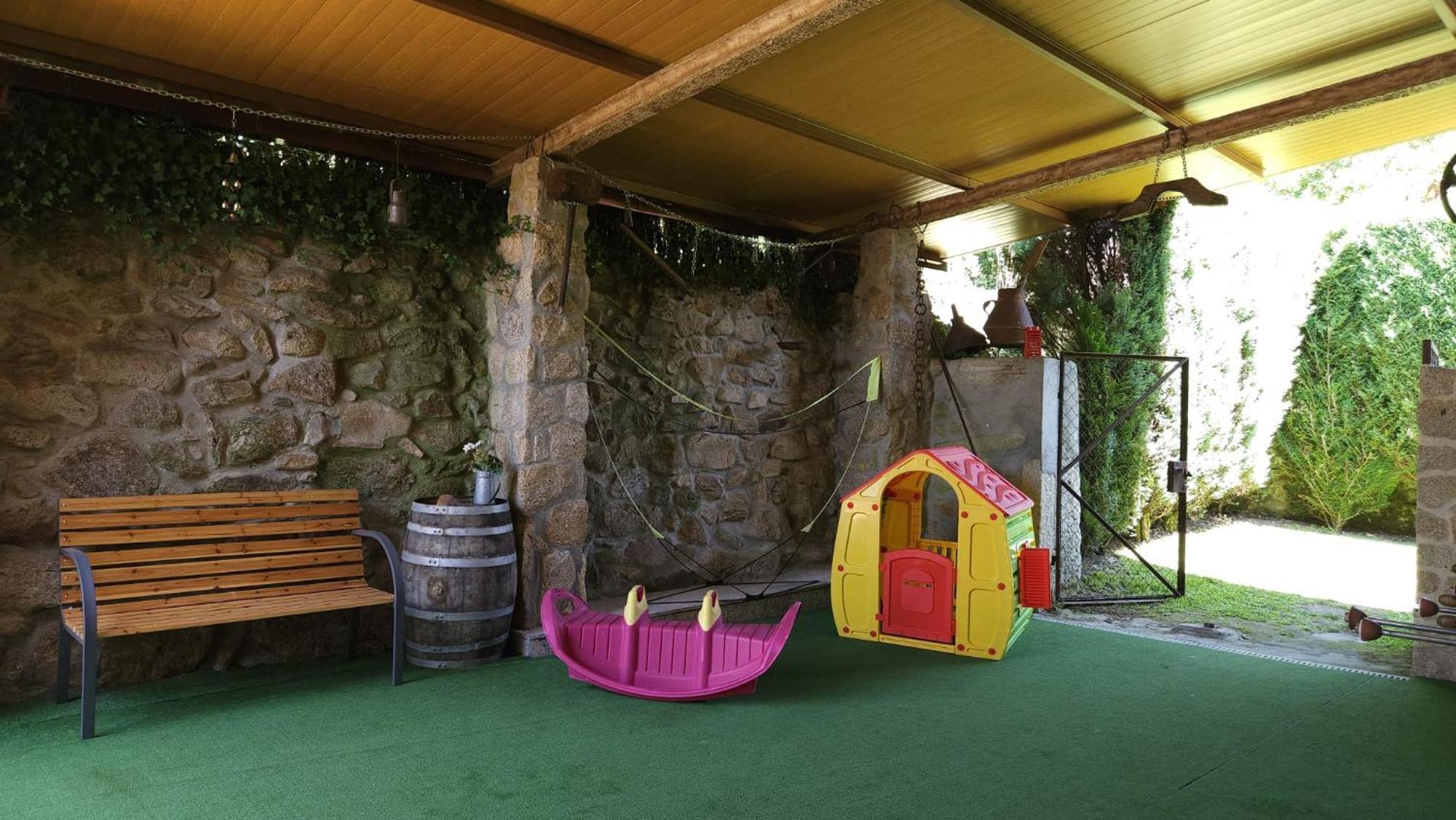 La Caniza Casa Rural O Carballo Da Pedra מראה חיצוני תמונה